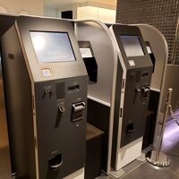 チャックアウトの端末