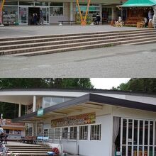 とても広いです。物産館は少しさみしいです。