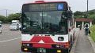 観光地めぐりの路線バスが便利