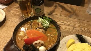 並んでスープカレー