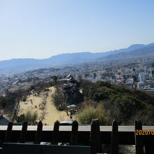 天守からの景色