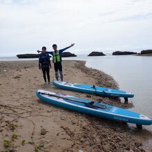 川なら初めてSUPする人でも大丈夫