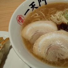 ラーメンと餃子