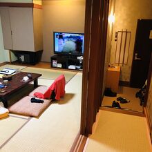 入口からお部屋まで