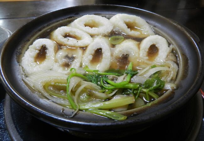 夕食に「きりたんぽ鍋」をいただきました