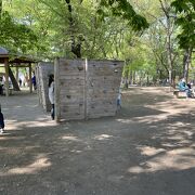 遊具が沢山ある公園