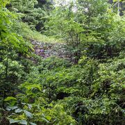 気軽には行けない古代山城跡