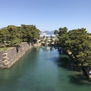 香川県の城跡巡り：高松城跡、日本三大水城