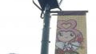 裏通り的な散策ルート沿い