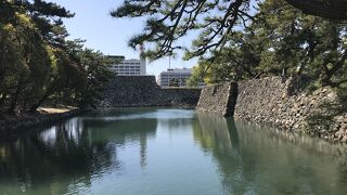 高松城跡水門：海との水位調整