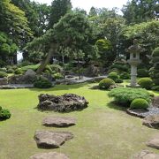 大石武学流の庭園