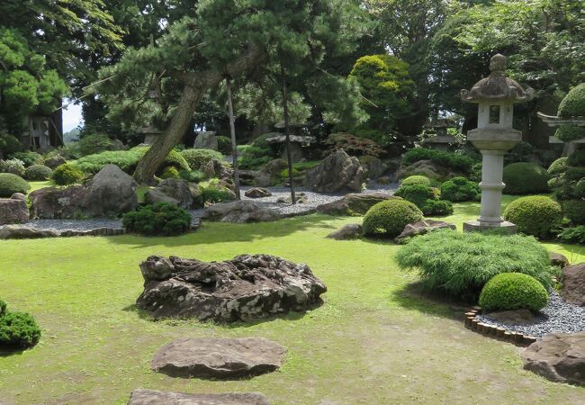 大石武学流の庭園