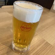 オリオン生ビール！