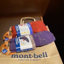 モンベル靴下
