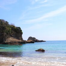 田牛海水浴場 （竜宮窟側）