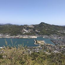 一望する風景、壇ノ浦の古戦場