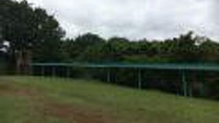 長いローラー滑り台