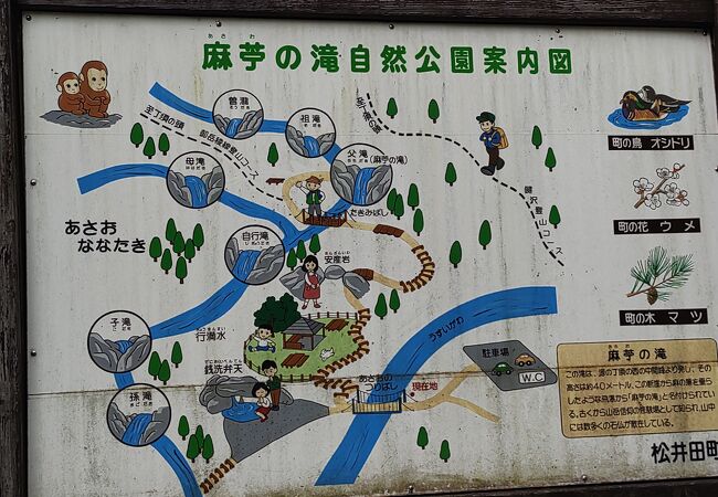 麻苧の滝自然公園