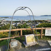 城山公園から見る館山湾