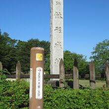 東側の公園入口