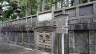 神秘的な奥之院