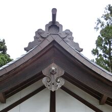 境内・秋葉神社の懸魚