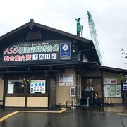 道の駅にある観光案内所