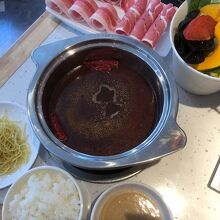 1人鍋で楽しめます。