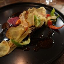 エゾ鹿のロースト