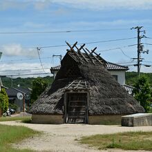 住居址も復元されている
