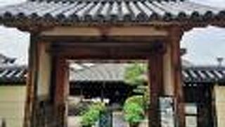 ならまちにある国宝の寺院