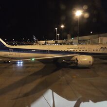 ＮＨ８８０便シドニー２１：３０発の東京・羽田行き