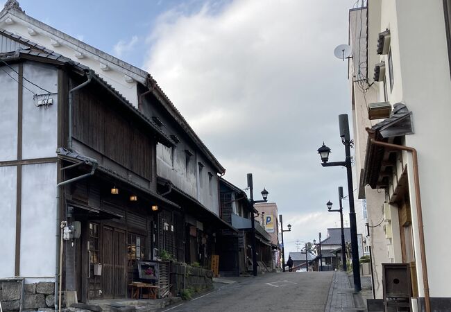 豊前街道の古い街並み