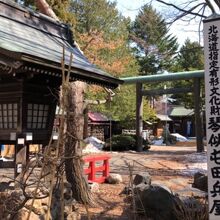 琴似神社境内の屯田兵屋！