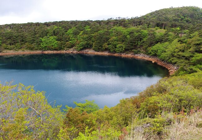 硫黄山規制で一周できず折り返しが必要