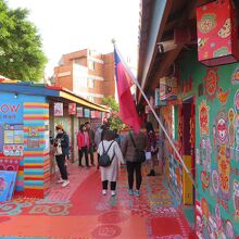 彩虹眷村の路地