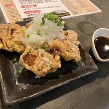 鶏唐揚げ鬼おろし
