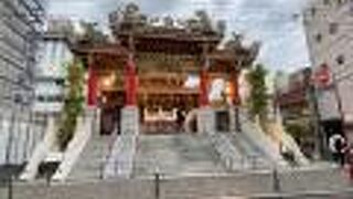 三国志の三傑の1人を祀る廟！