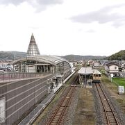 井原鉄道の中心的な駅
