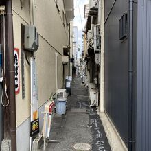 ほそ～い路地