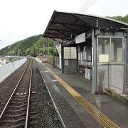 何もない無人駅