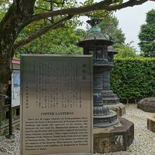 上野東照宮 銅燈籠