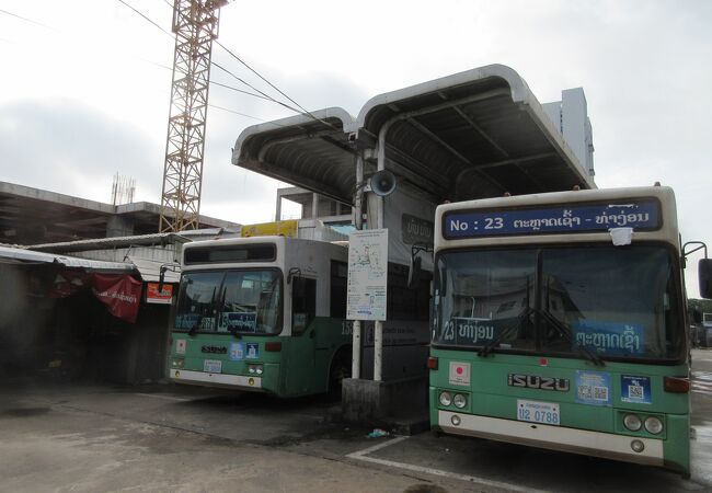 日本でおなじみのバス車体