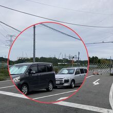 福島第一原発には近づけるわけも無く…