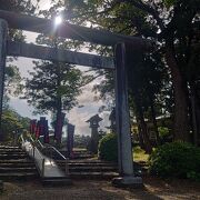 松江城の裏にひっそりと