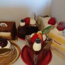 買ってきたルタオのケーキ