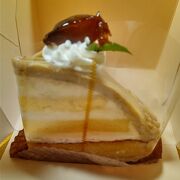 ケーキのテイクアウトも