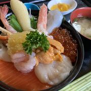 【神威岬】ランチならここ！中村屋【海鮮丼】