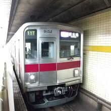 有楽町線に乗り入れていている東武車両