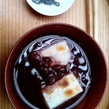 とらや工房の御汁粉